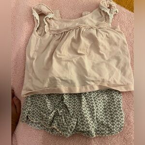 Janie and Jack top and miscellaneous shorts